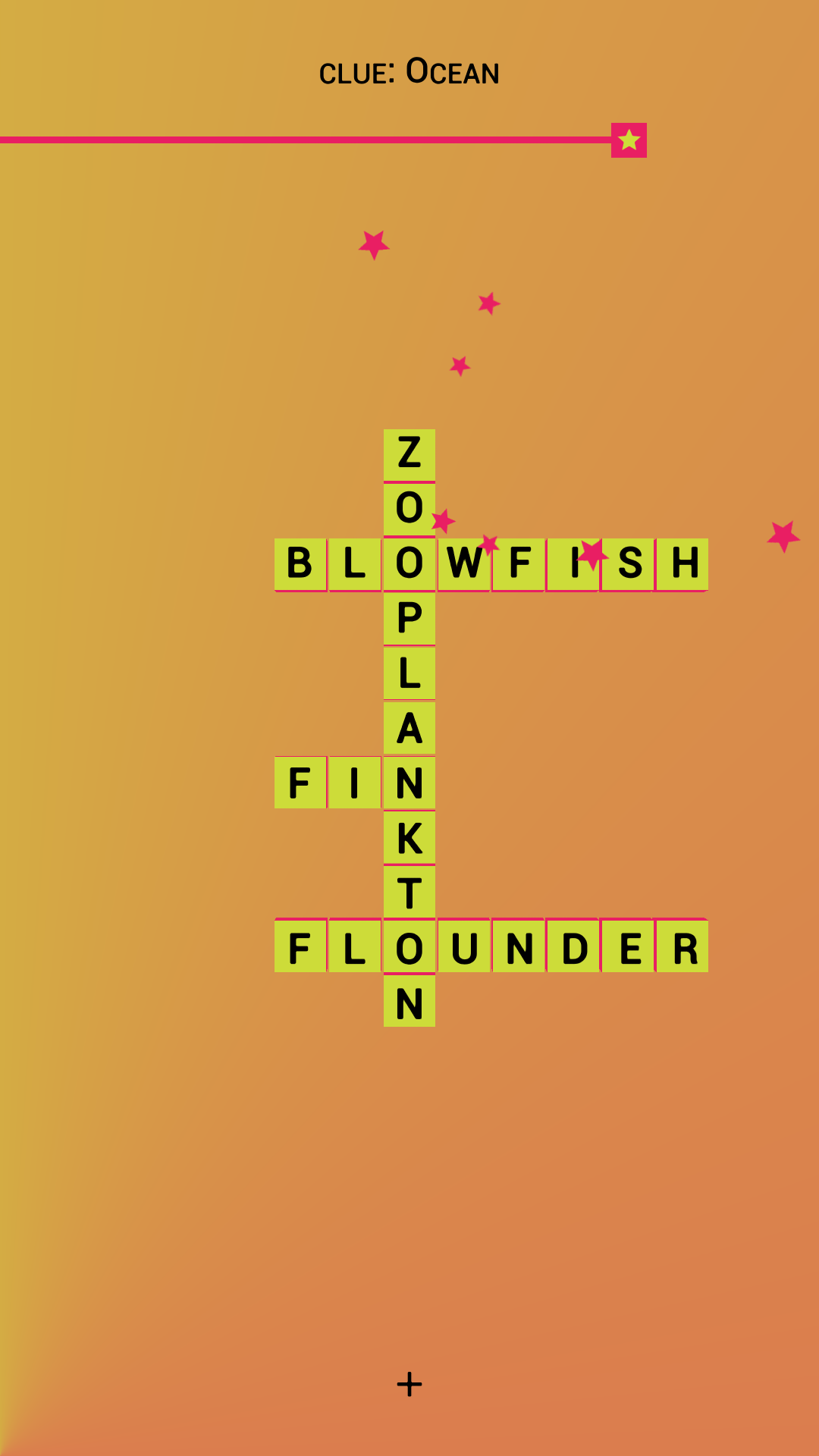 Crossy Word Action Change Level Auto