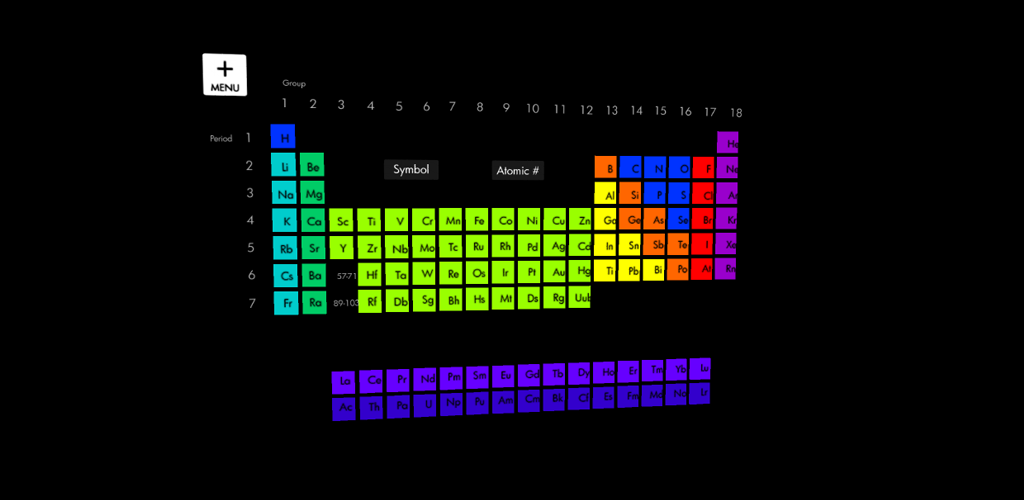 3D Periodic Table of Elements