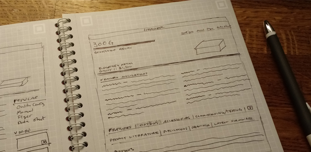 Layout design sketching